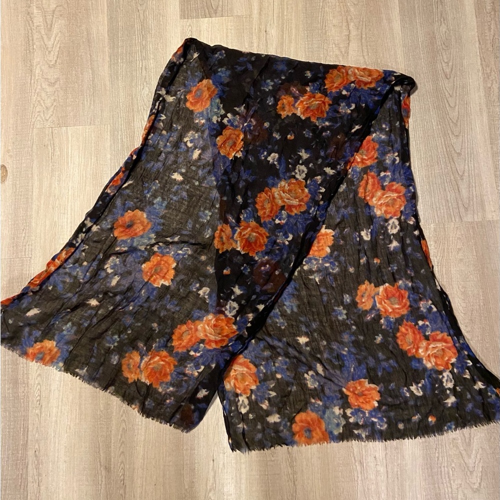 Wilfred wool gauze scarf